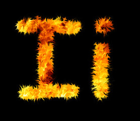 flame symbol I