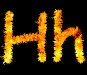 flame symbol H