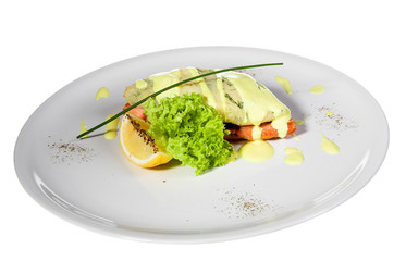 grilled salmon