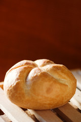 Bread roll in the kitchen