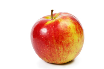 Fototapeta na wymiar fresh red apple