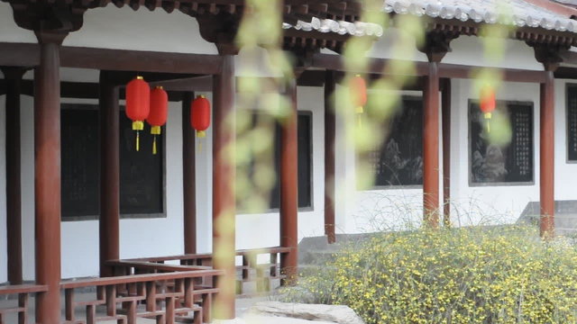 Chinese red paper lantern