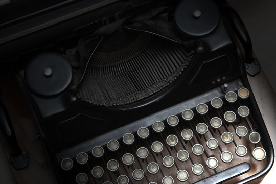 macchina per scrivere - luce d'effetto