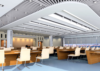 3d meeting room