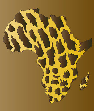 Leopard skin africa