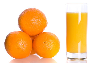 orange and juise