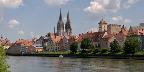 Fototapeta premium Regensburg Panorama