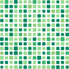 Green square vector mosaic background
