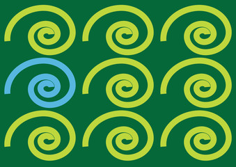 color spiral background