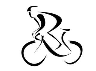 Cycliste - obrazy, fototapety, plakaty