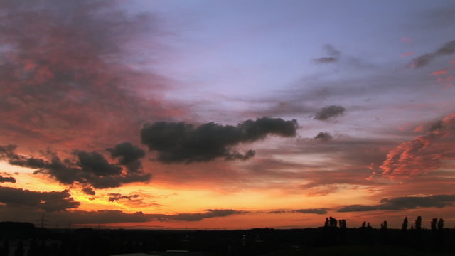 Stimmung im Ruhrgebiet (Zeitraffer)