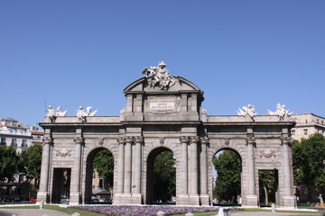 Obraz premium Puerta de Alcala, Madrid