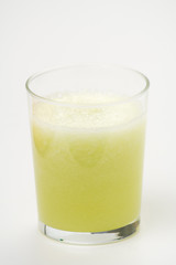 a delicious melon  milkshake