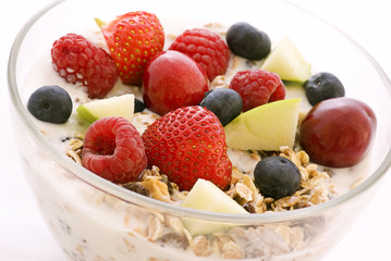 Früchte Müsli