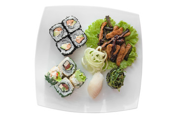 Sushi plate