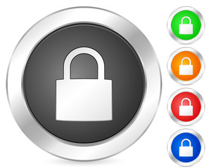 computer icon padlock