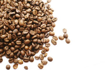 coffee beans isolated