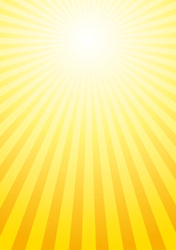 Vector background with sun beams