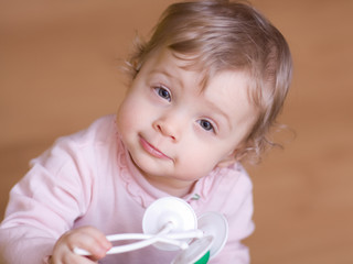 Fototapeta premium Little girl