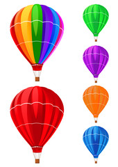 Naklejka premium balloons collection