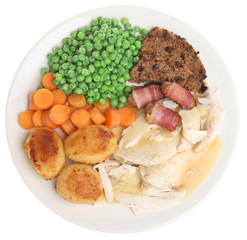 Sunday Roast Chicken Dinner