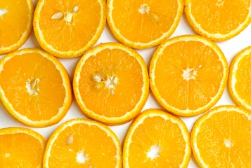 Papier Peint photo Tranches de fruits Tranches d& 39 orange
