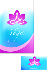 template of yoga brochure - 3