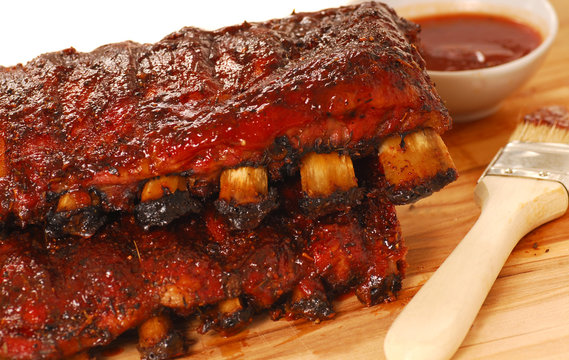 Slabs of BBQ Spare ribs