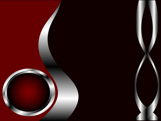 Maroon and Silver Business background template