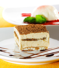 Dessert - Tiramisu Cheesecake