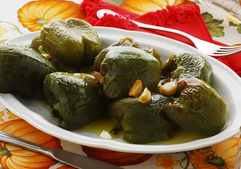 Peperoni ripieni in casseruola - Contorni della toscana