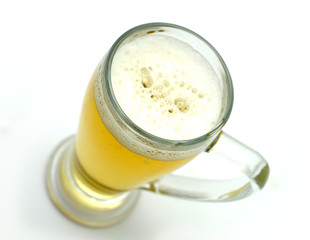 Un bicchiere di birra