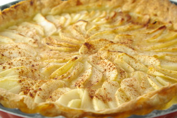 tarte aux pommes cannelle