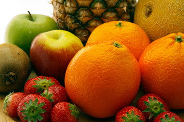 Big pile of lovely fresh fruit