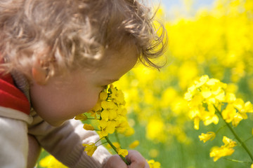 babye on the rape field