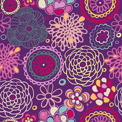 Colorful seamless summer pattern
