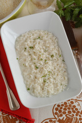 Risotto al prezzemolo - Primi - Cucina vegetariana