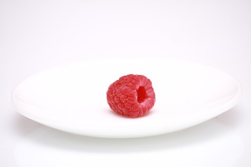 framboise fond blanc