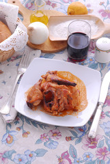 Coniglio in umido - Secondi di carne - Emilia Romagna