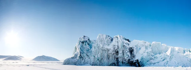 Vlies Fototapete Gletscher Gletscherpanorama