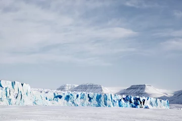 Crédence de cuisine en verre imprimé Glaciers Paysage glaciaire