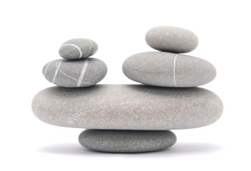 Fototapeta na wymiar balancing stones