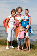 Fototapeta premium Generation family