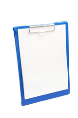 Clipboard with Blank Paper