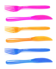 Plastic Knives and Forks