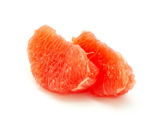 halves grapefruit