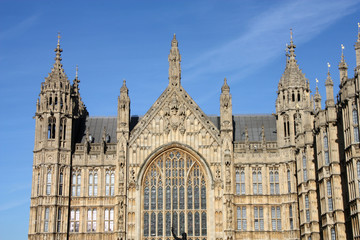 Fototapeta na wymiar London landmark - Westminster Palace