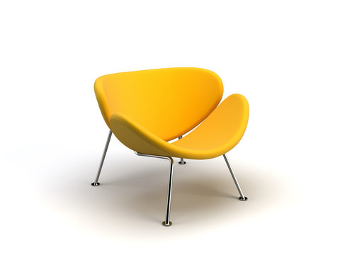 Yellow Modern Chair