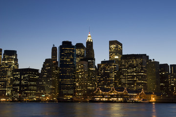 Naklejka premium manhattan