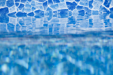 Texture from a swimming pool